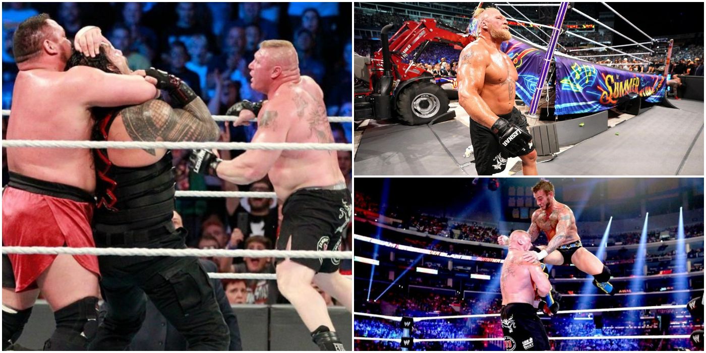 Brock Lesnar's best SummerSlam matches