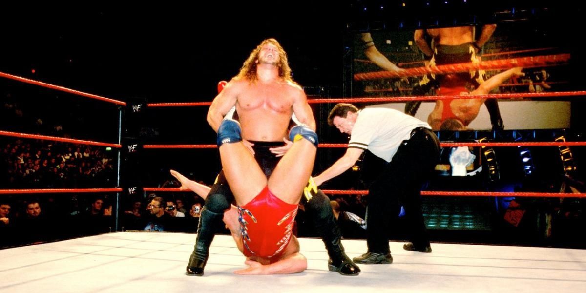 Chris Jericho v Kurt Angle Rebellion 2001 Cropped