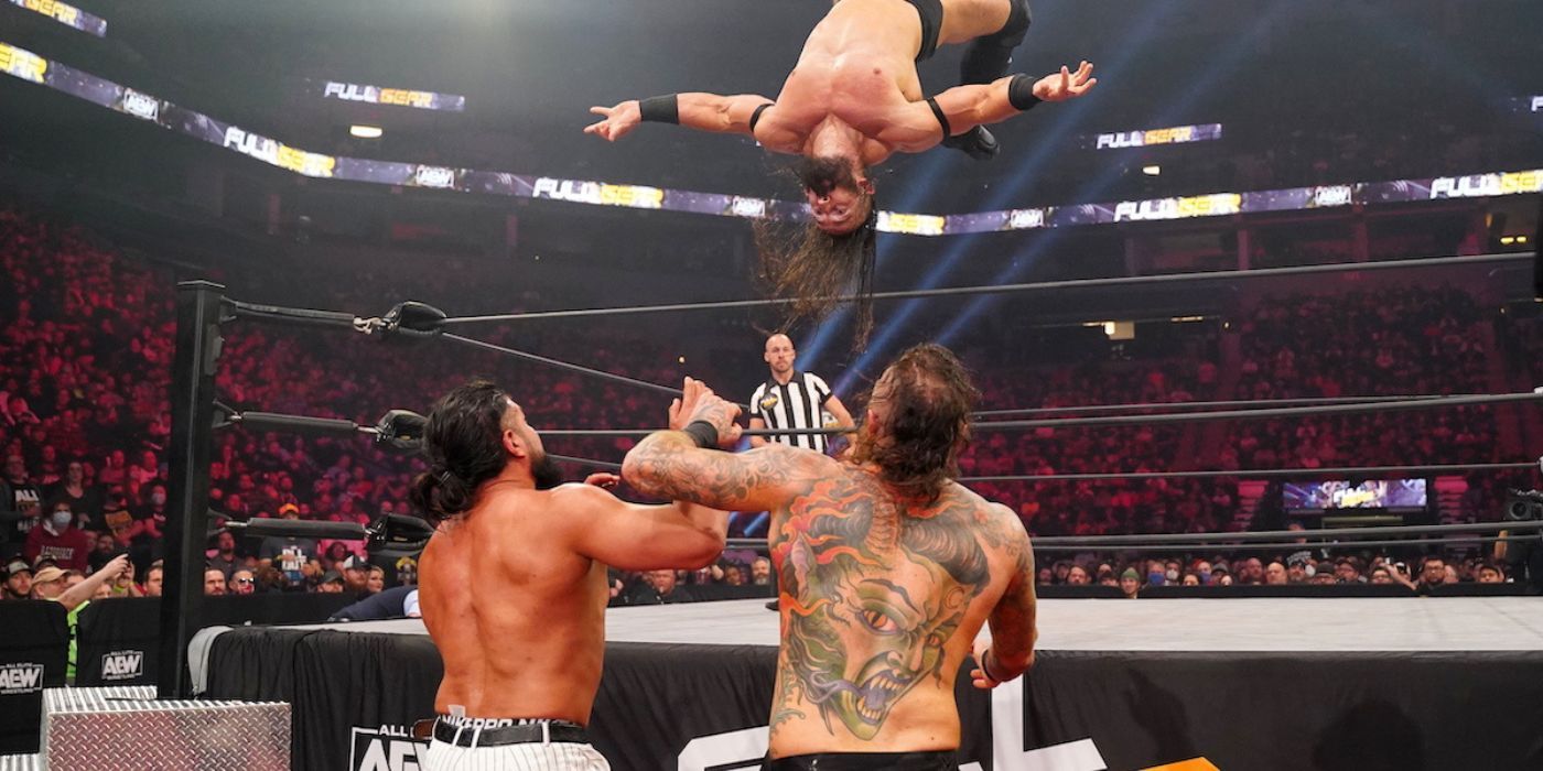 Cody Rhodes & Pac Vs Malakai Black and Andrade AEW Full Gear