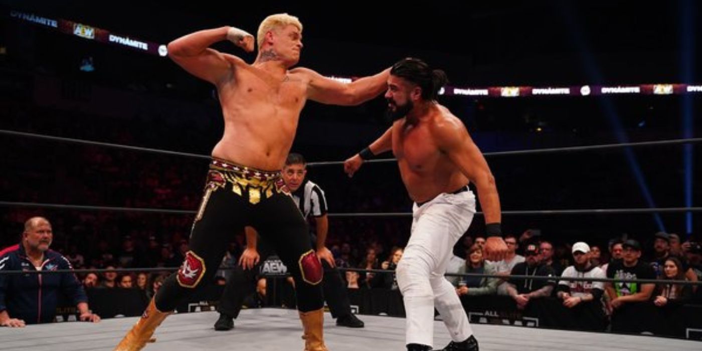 Cody Rhodes vs Andrade AEW