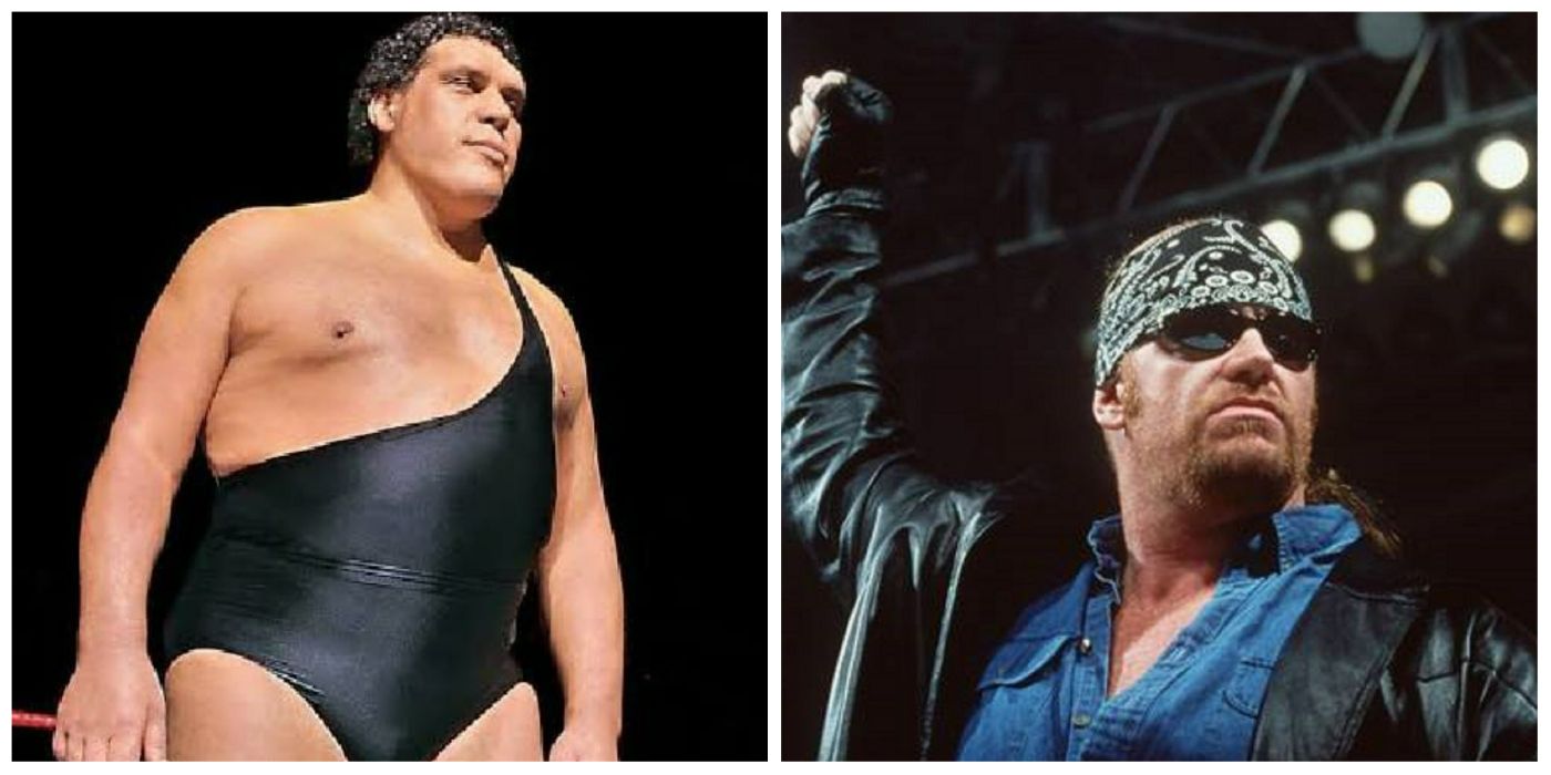 Andre the Giant and The Undertaker