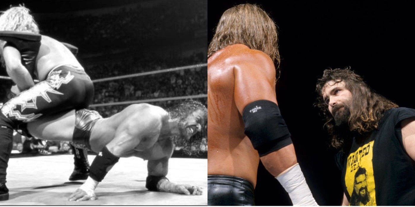 WWF 2000 Triple H vs Chris Jericho & Triple H vs Cactus Jack 