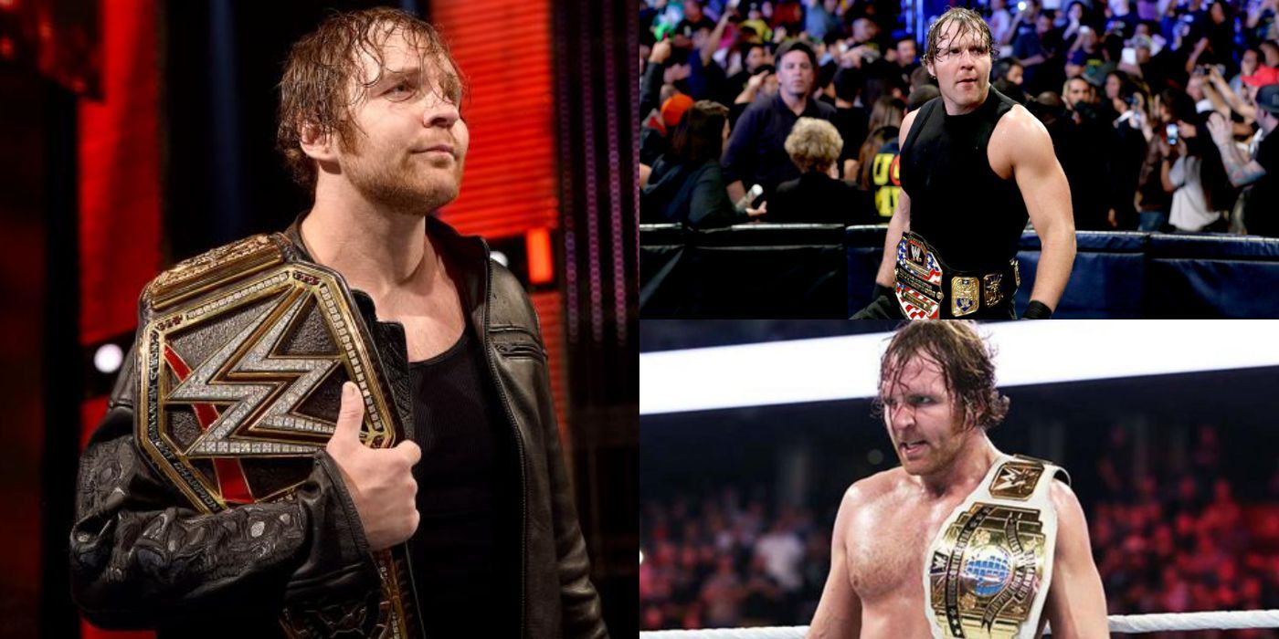 Every Title Reign Of Dean Ambrose In WWE, Ranked Worst To Best