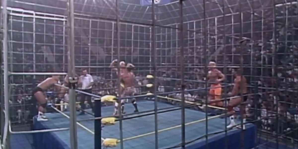 10 Bizarre WCW Matches That Were Dumb But Entertaining