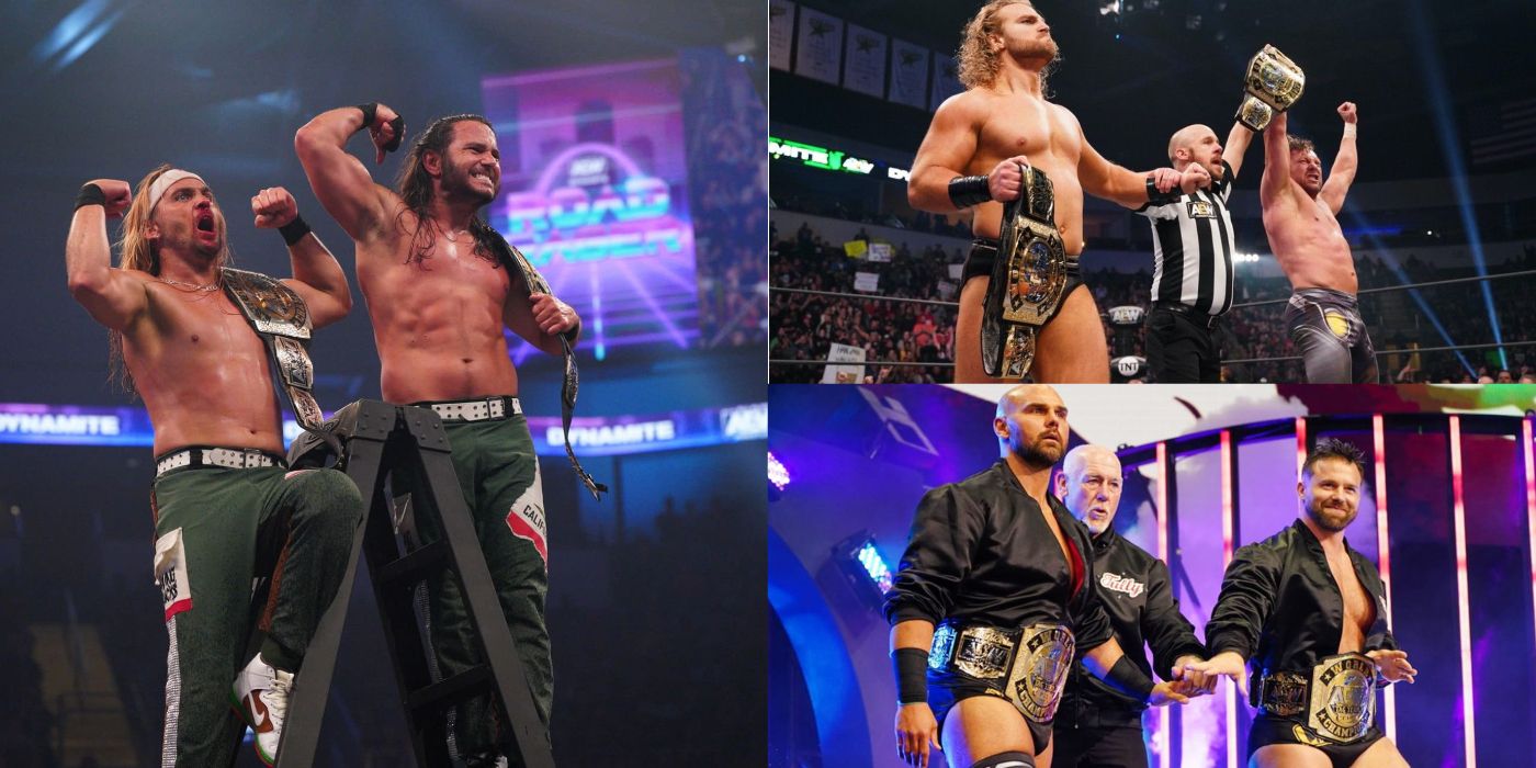 Every AEW World Tag Team Title Reign, Ranked From Worst To Best