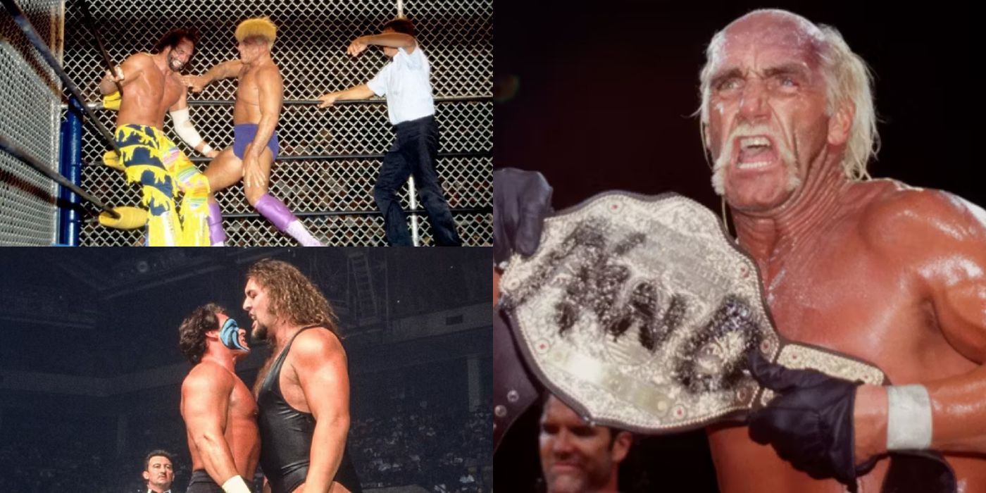 Hulk Hogan, The Giant, Sting, Ric Flair, Randy Savage