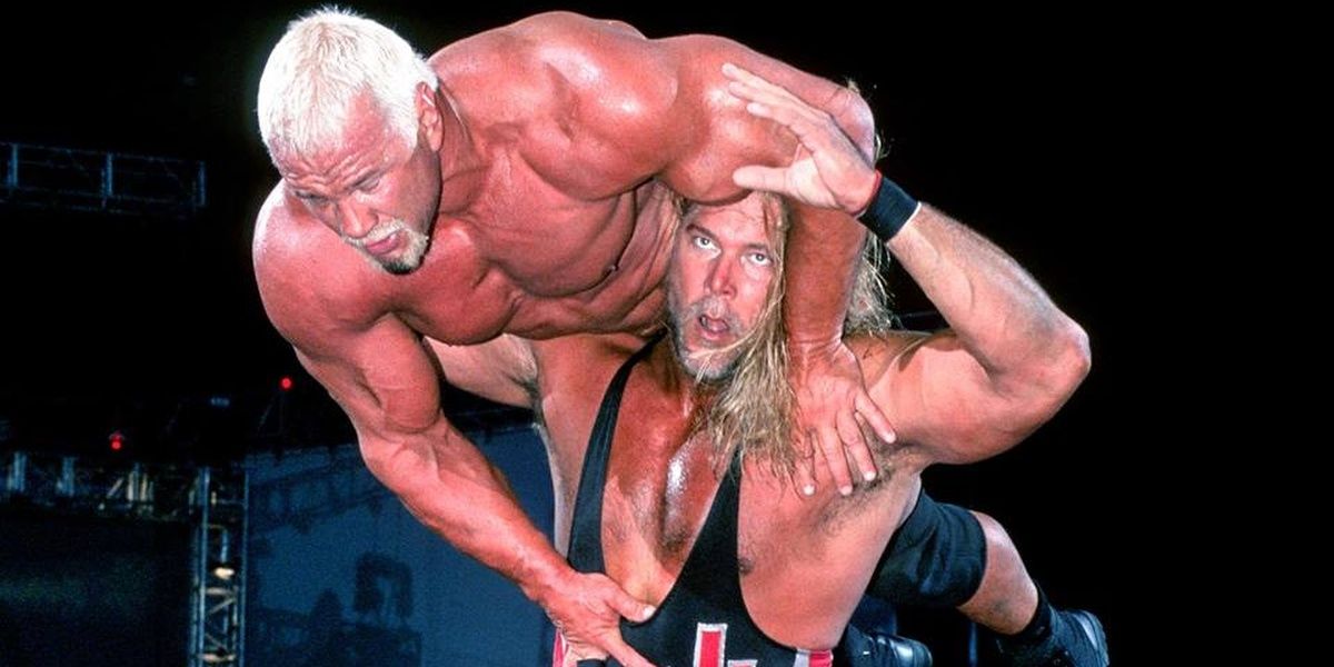 Kevin Nash v Goldberg v Scott Steiner New Blood Rising 2000 Cropped