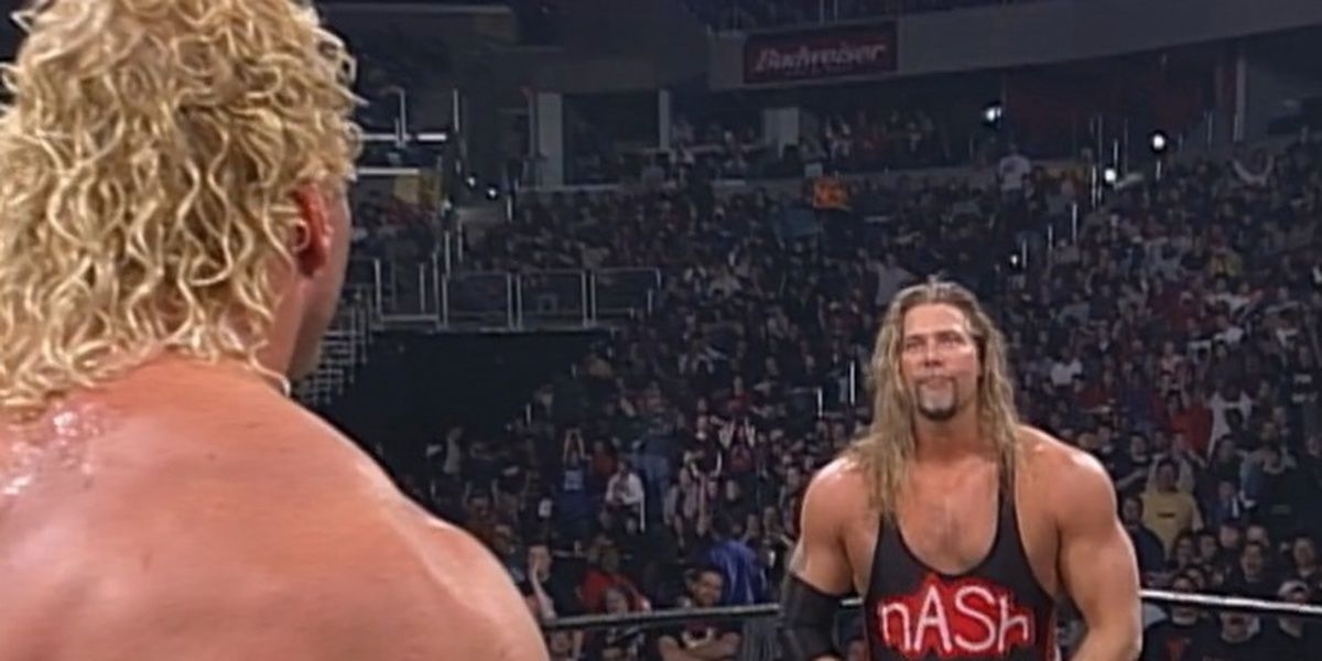 Kevin Nash v Sid Vicious Starrcade 1999 Cropped