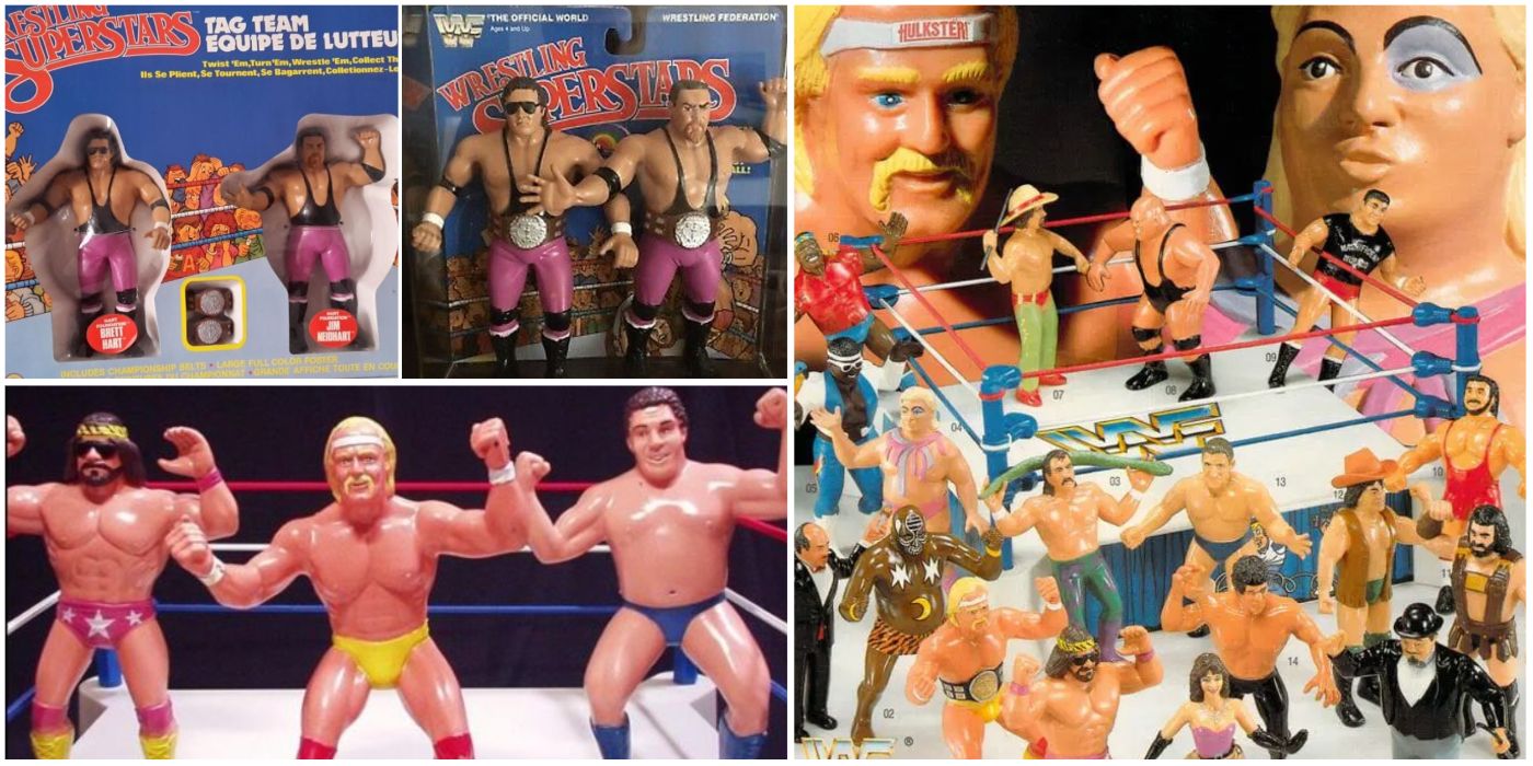 Wwf wrestling figures sale 80s