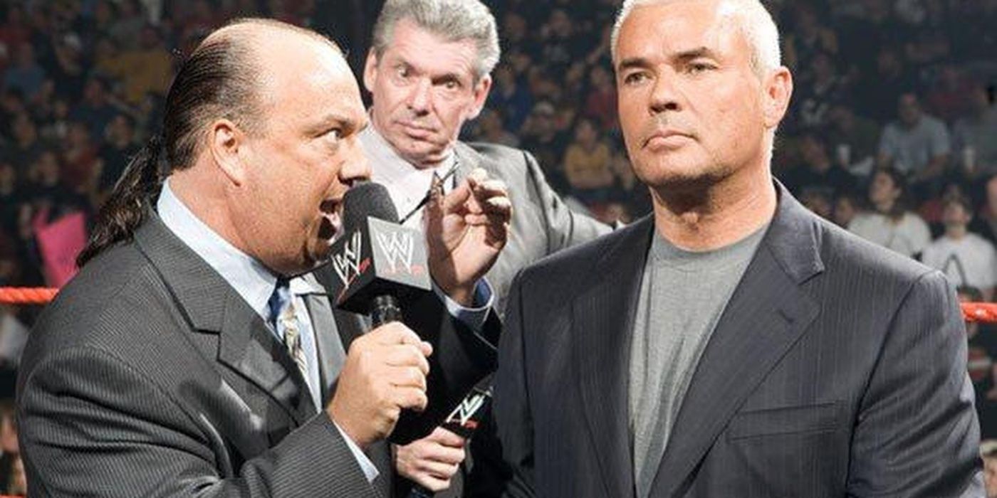 Paul Heyman Faces Off With Eric Bischoff  