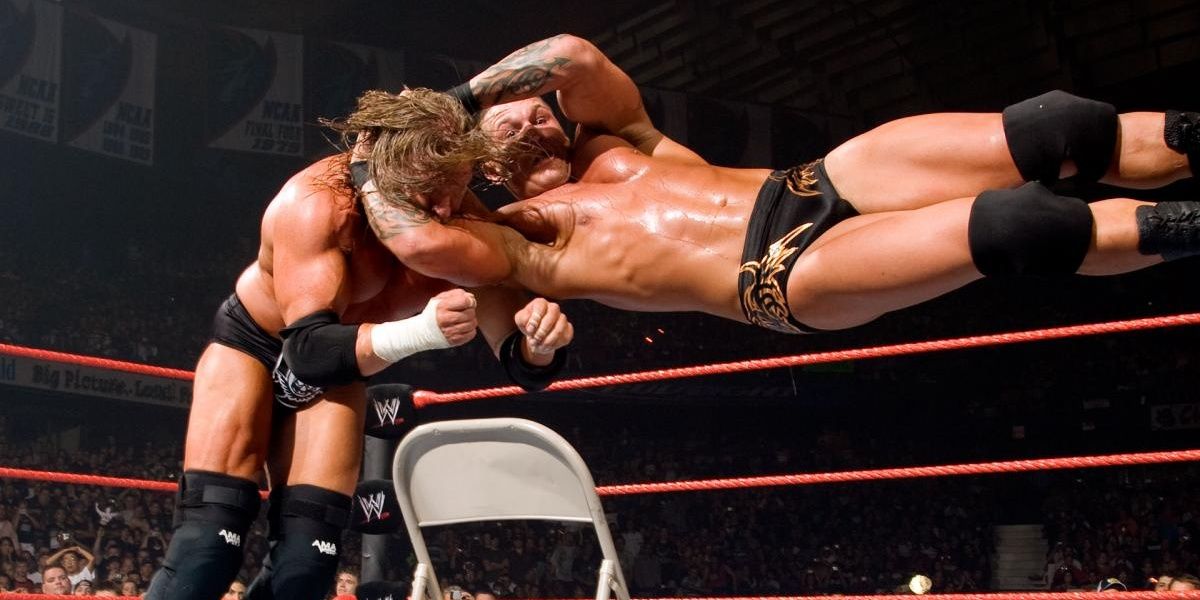 Randy Orton v Triple H No Mercy 2007 Cropped