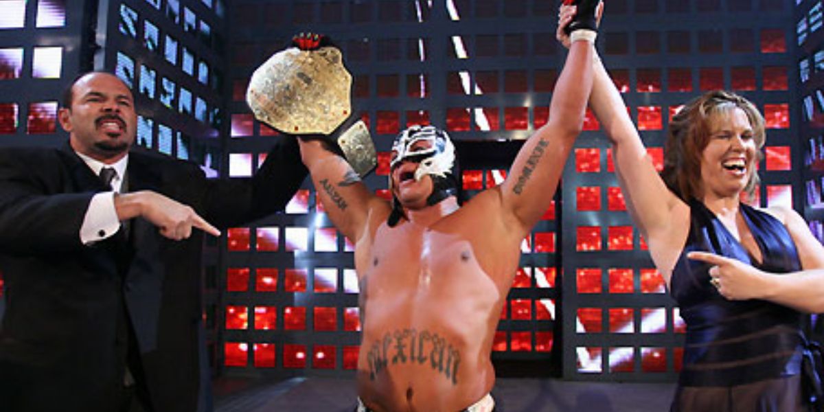 Rey Mysterio at WrestleMania 22