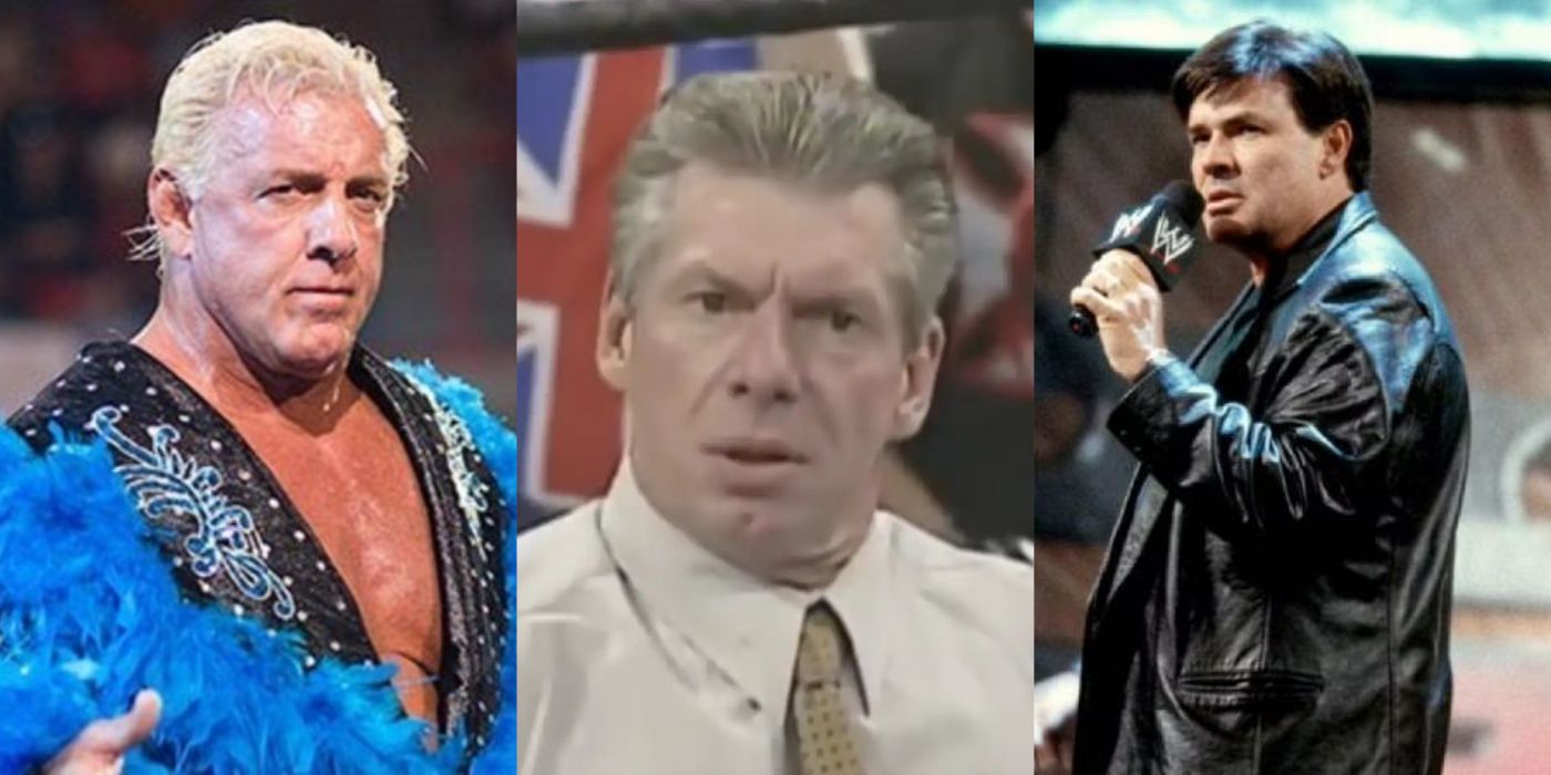 Ric Flair Eric Bischoff Vince McMahon