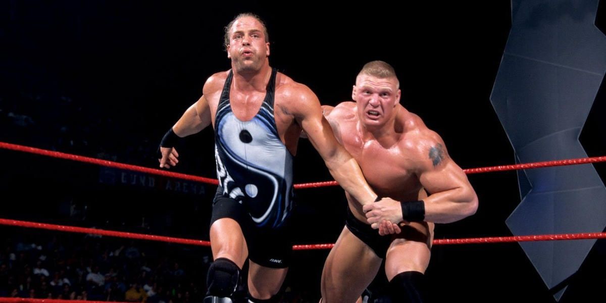 Rob Van Dam v Brock Lesnar Raw June 26, 2002 Cropped