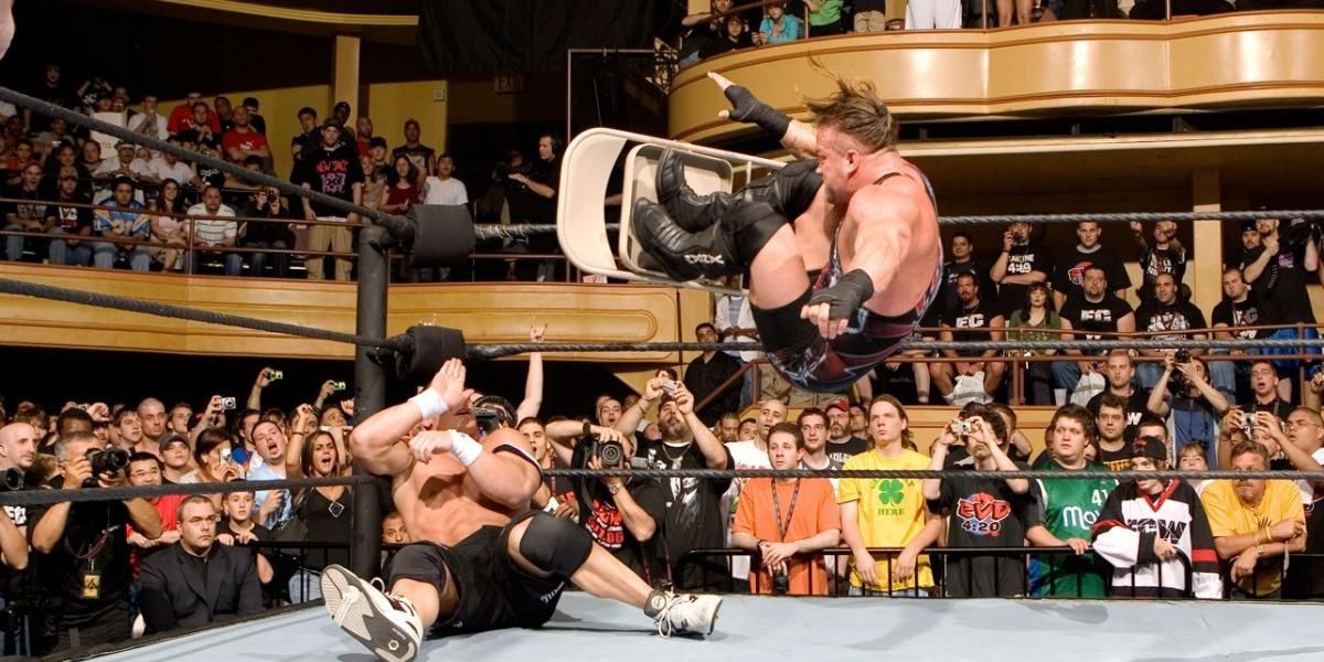 Rob Van Dam v John Cena ECW One Night Stand 2006 Cropped