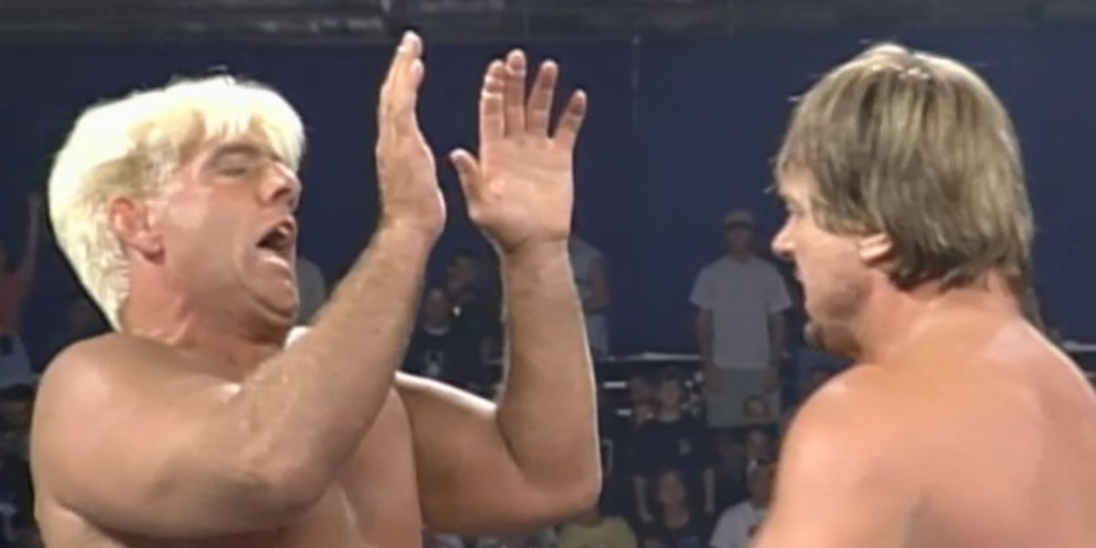 Roddy Piper vs Ric Flair at Bash at the Beach 1997