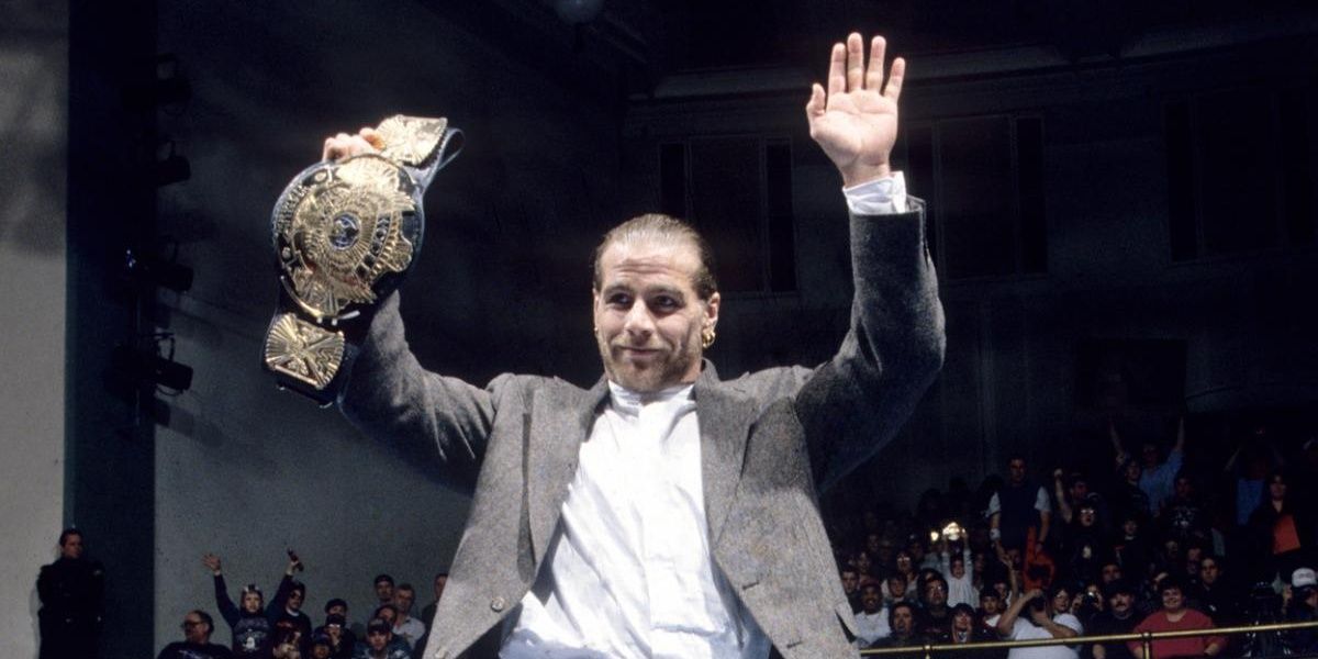 Shawn Michaels WWF Champion 1997 Cropped