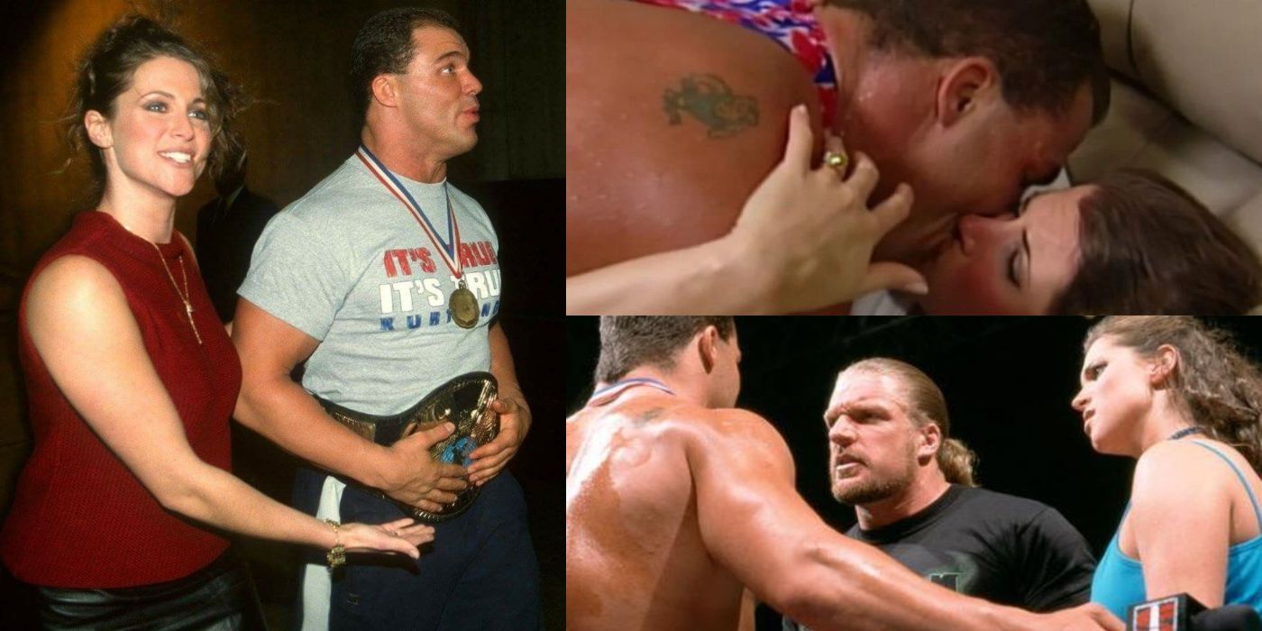 Kurt Angle Details What It Was Like To Kiss Stephanie McMahon On WWE TV picture