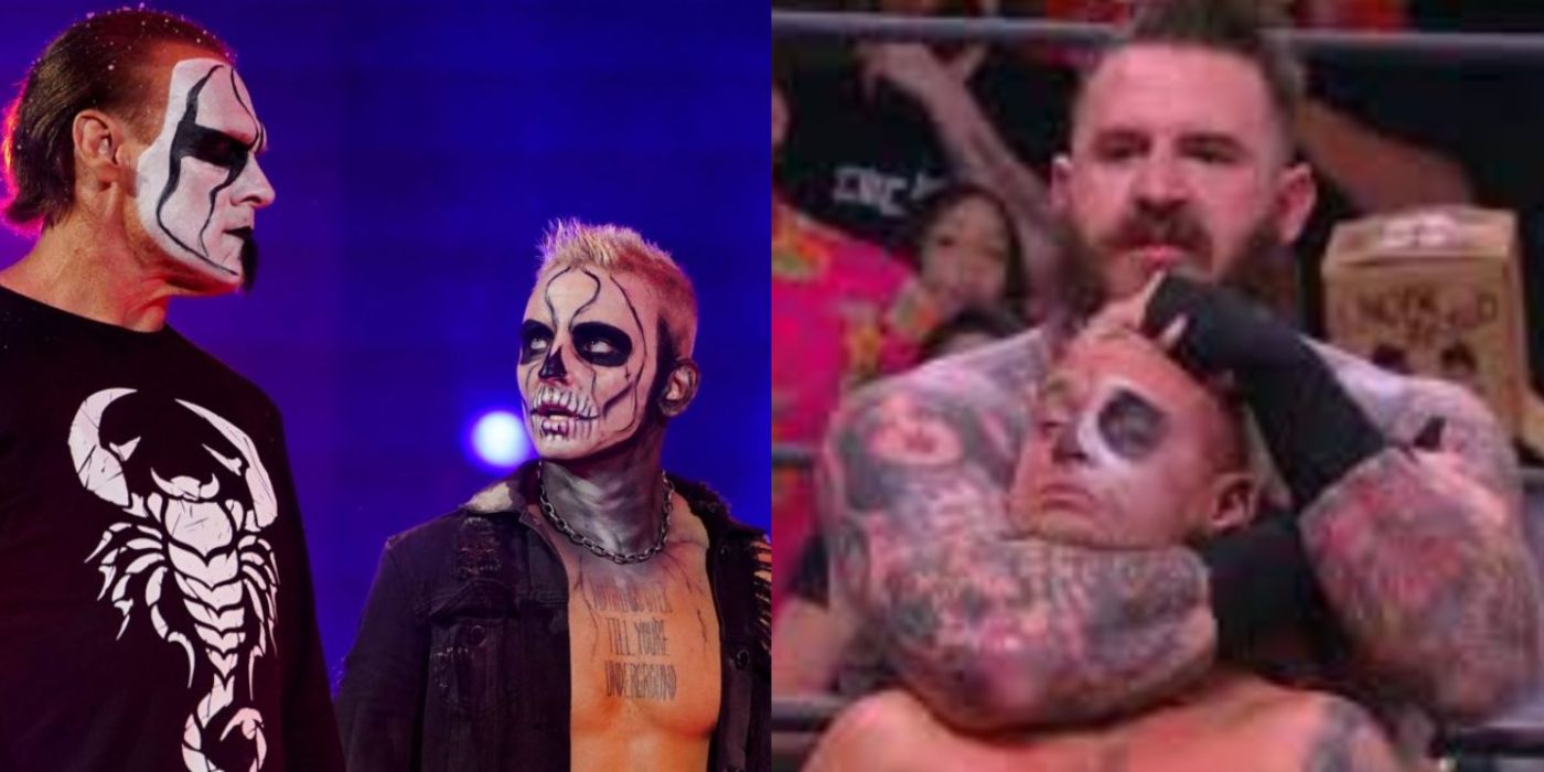Sting With And Brody King Vs. Darby Allin