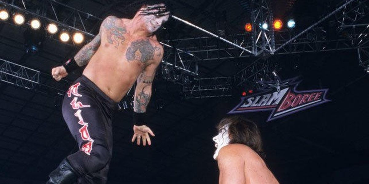 Sting v Vampiro Slamboree 2000 Cropped