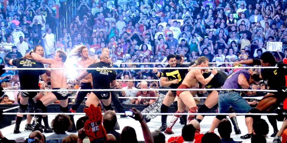 Team WWE v Team Nexus SummerSlam 2010 