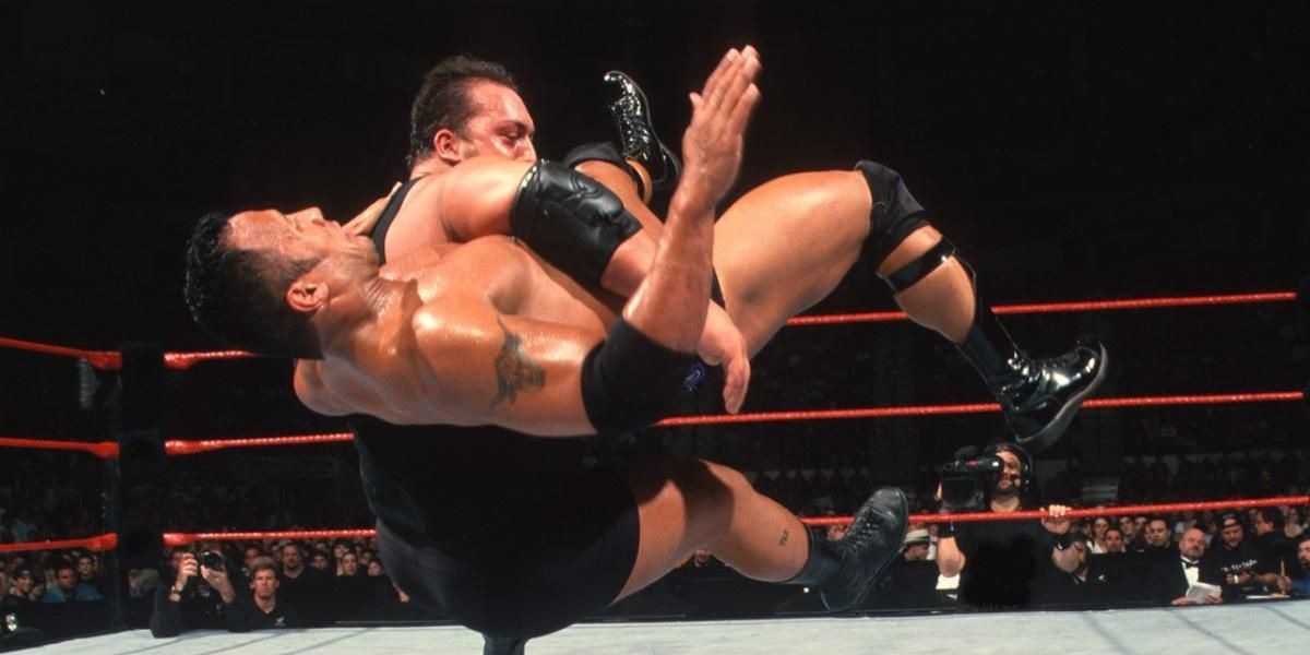 The Rock v Big Show No Way Out 2000 Cropped