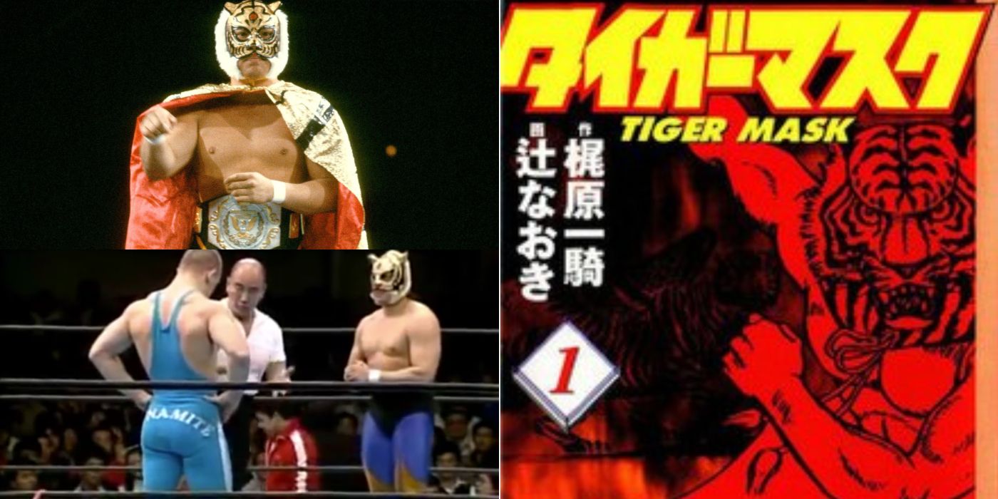 tiger mask wrestler mask