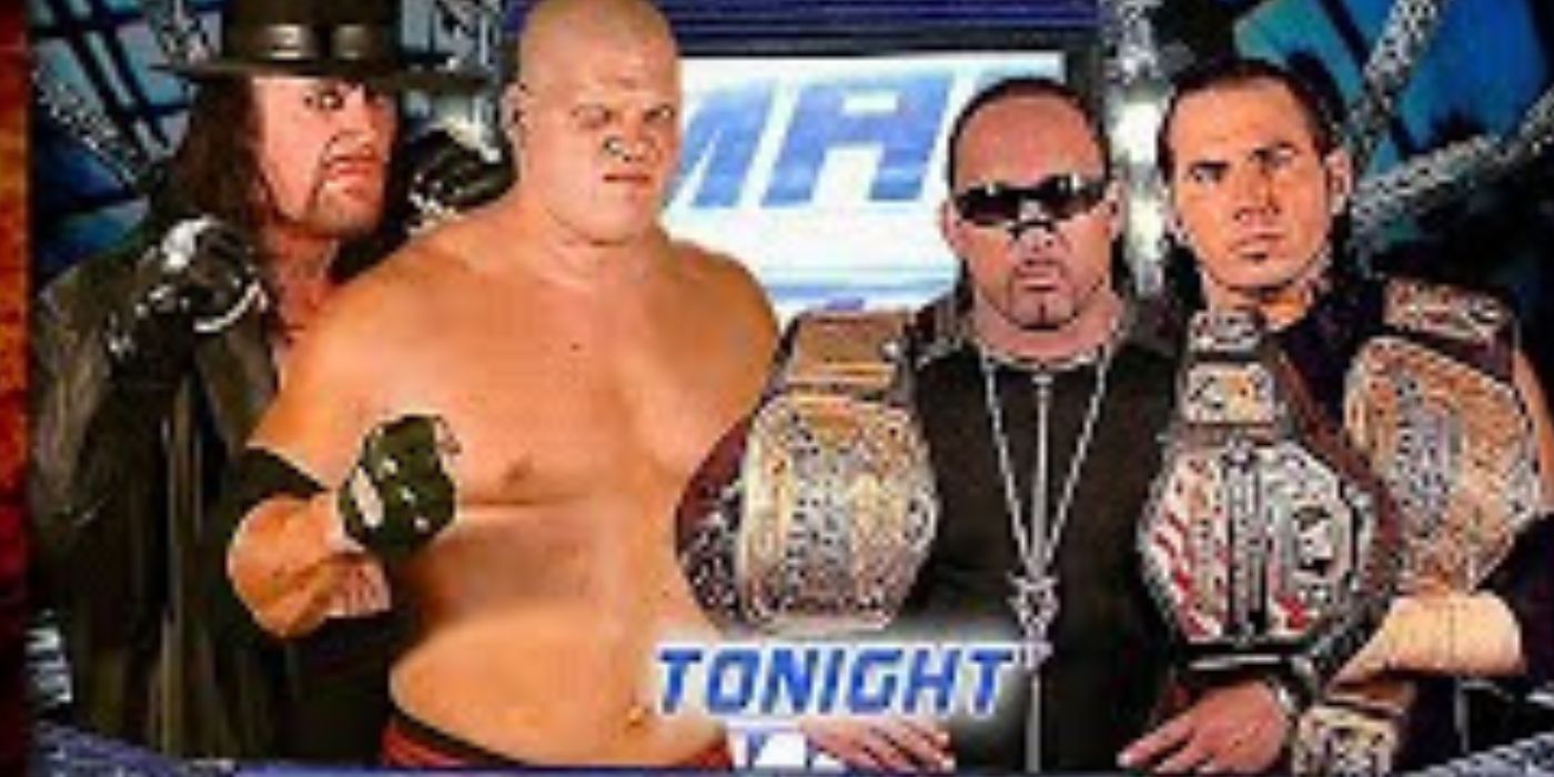 Undertaker & Kane vs Matt Hardy & MVP WWE