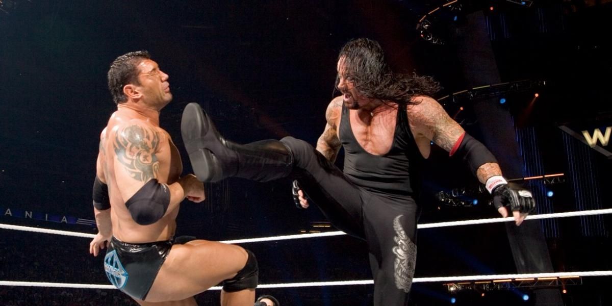 Undertaker v Batista WrestleMania 23 Cropped