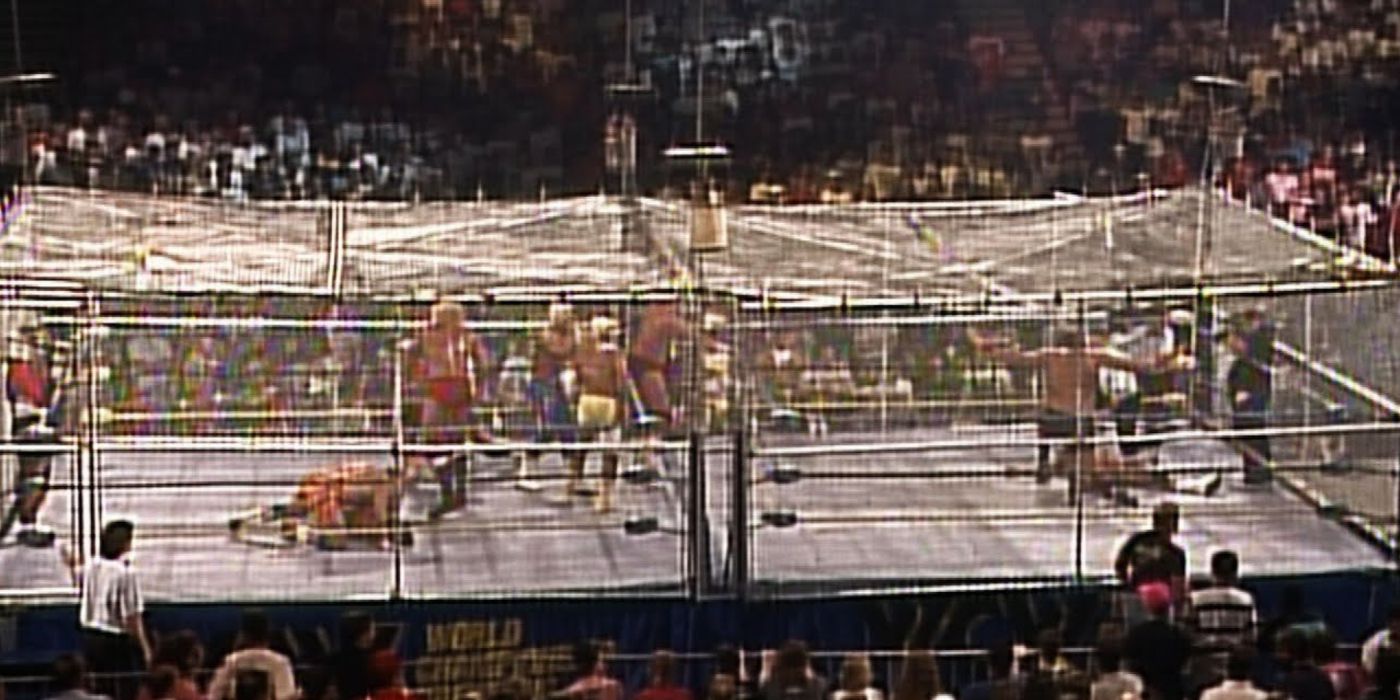 War Games WCW WrestleWar 1991