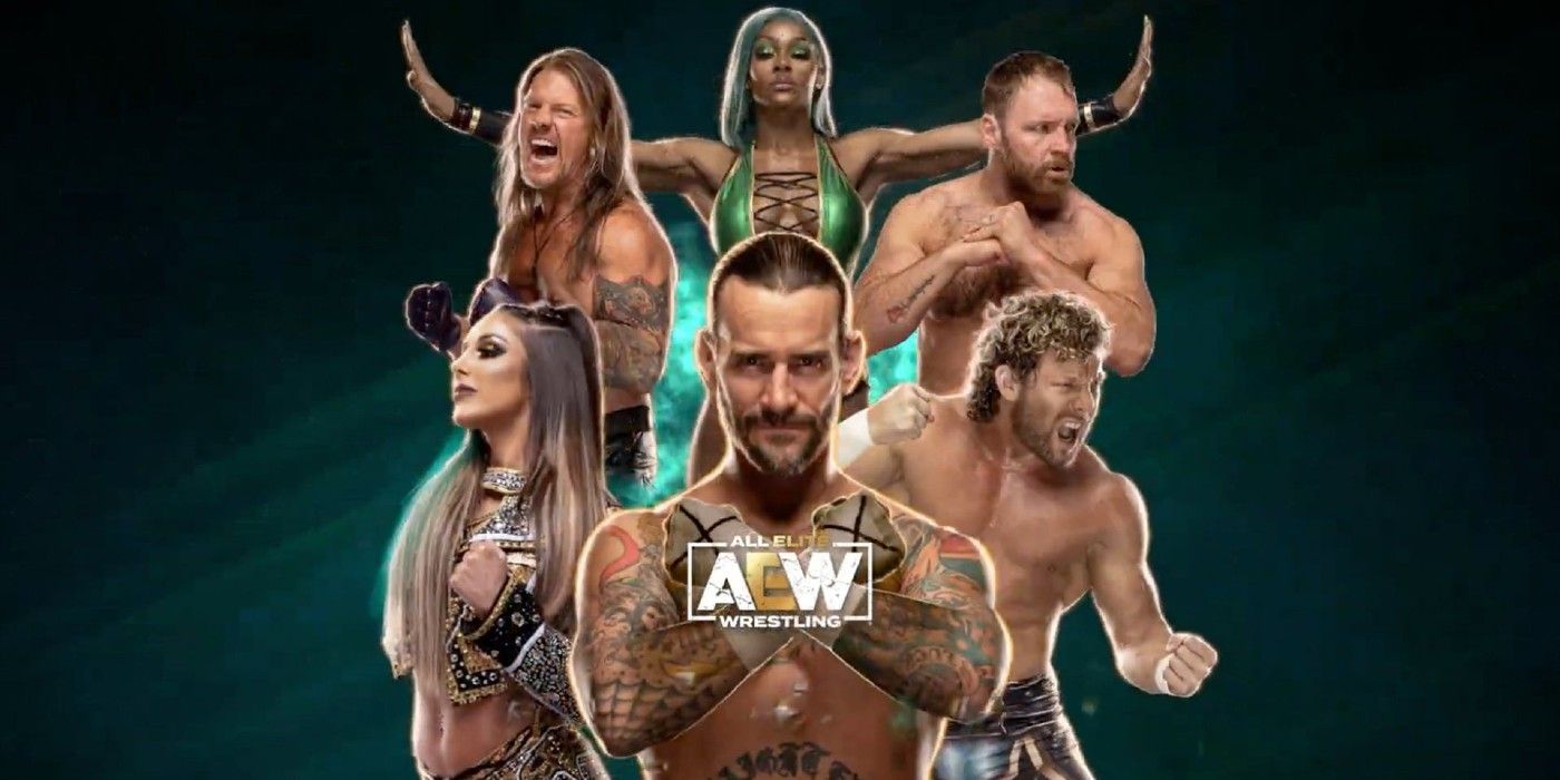 aew fight forever cover art