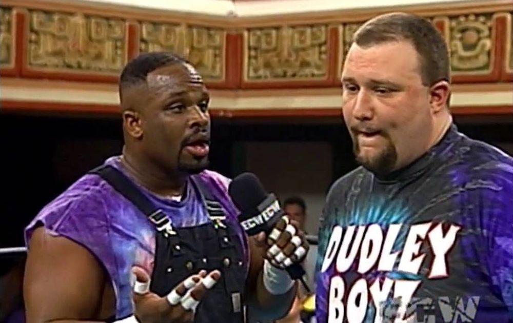 Dudley Boyz promo in ECW