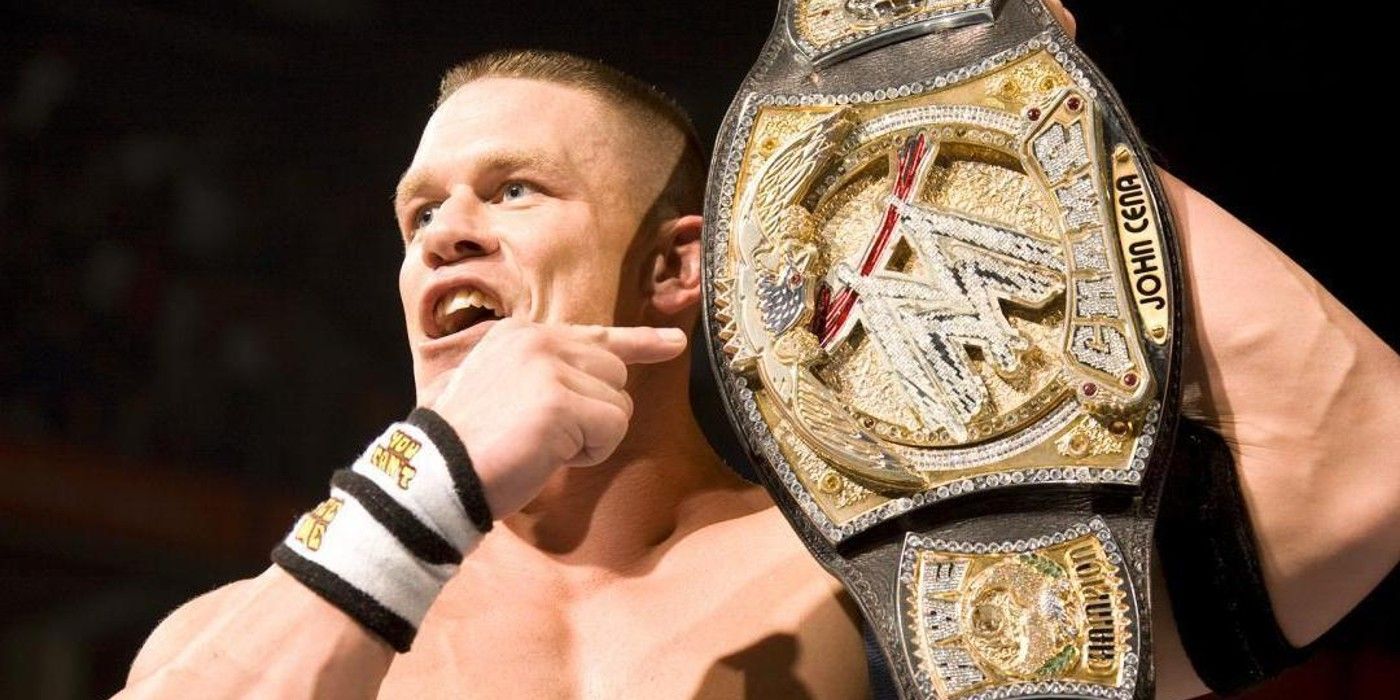 john cena with the spinner title