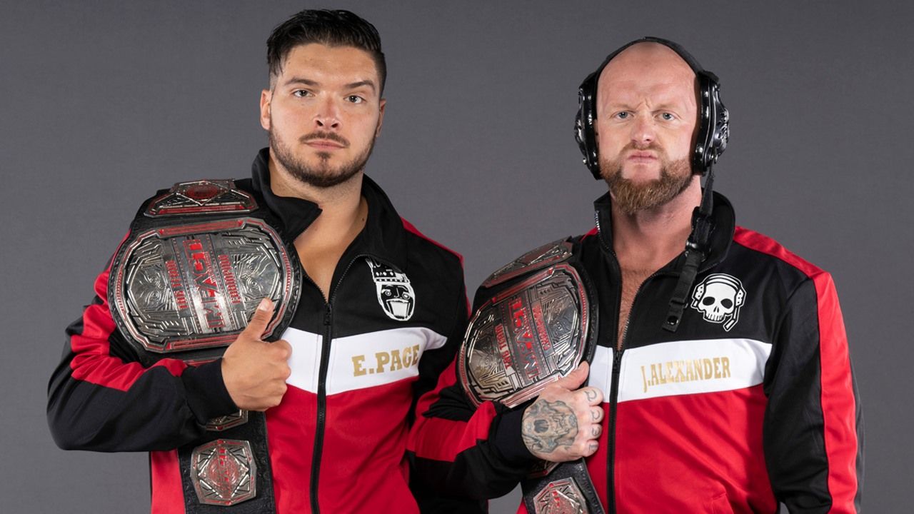 Impact Tag Team Champions The North: Josh Alexander and Ethan Page