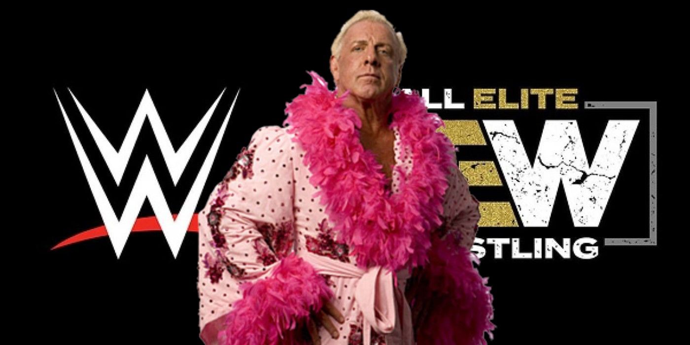 Ric Flair Thanks WWE And AEW For Their Involvement In His Last Match