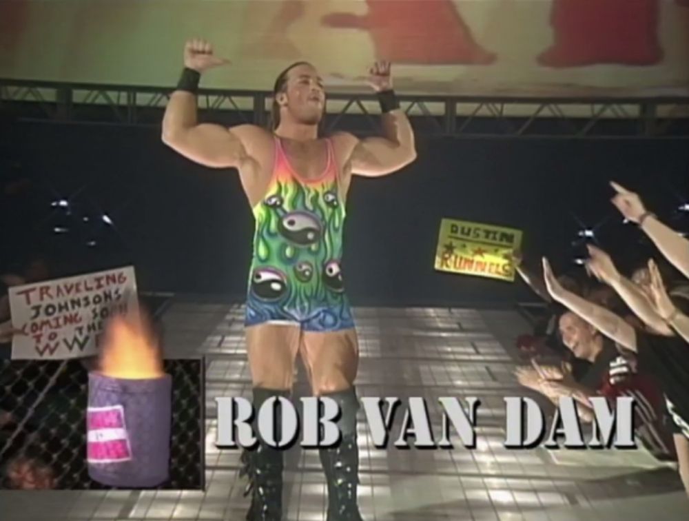 Rob Van Dam on WWE Monday Night Raw