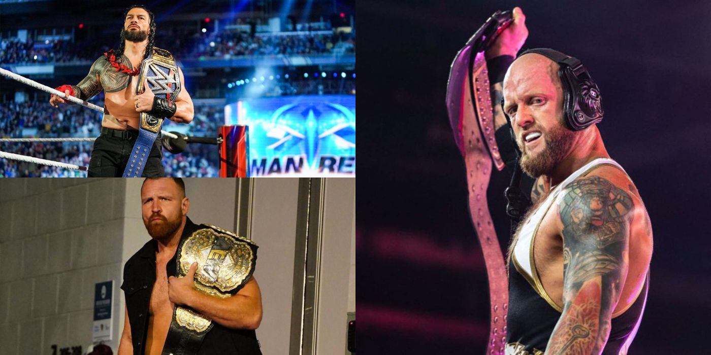 roman-reigns-wwe-champion-jon-moxley-aew-champion-josh-alexander-impact-wrestling-champion-1