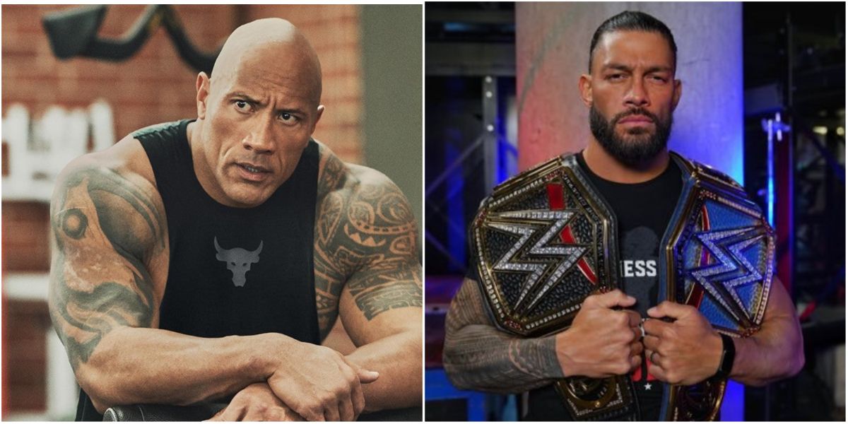 the rock and roman reigns