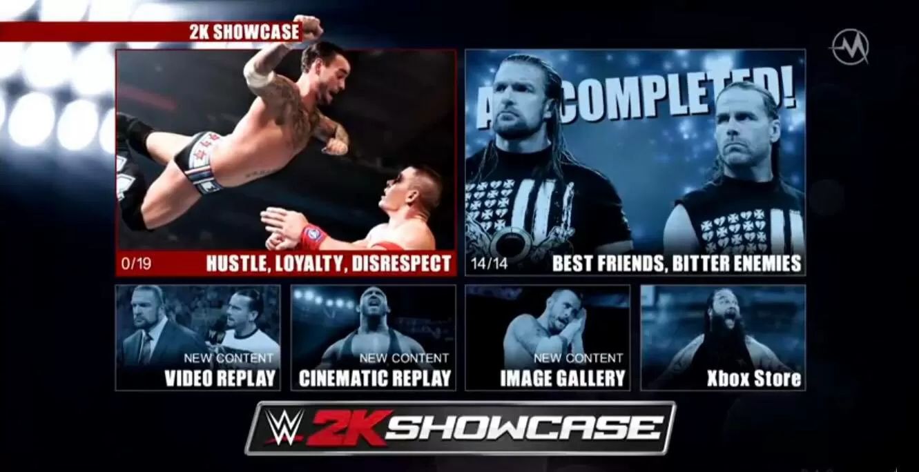 WWE 2K Showcase Mode