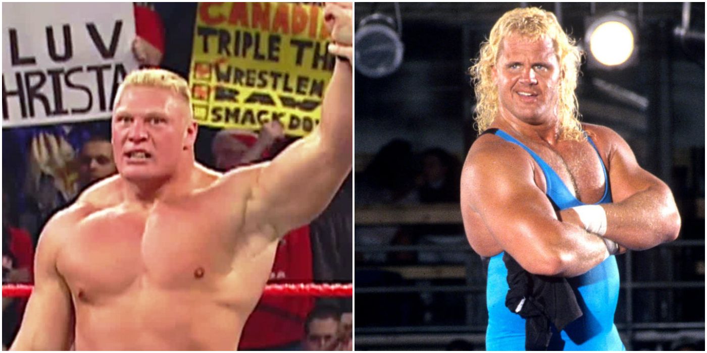 Brock Lesnar and Mr. Perfect