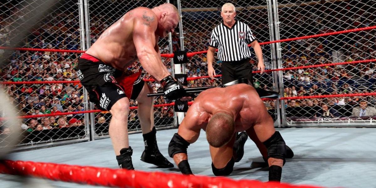 Brock Lesnar v Triple H Extreme Rules 2013 Cropped