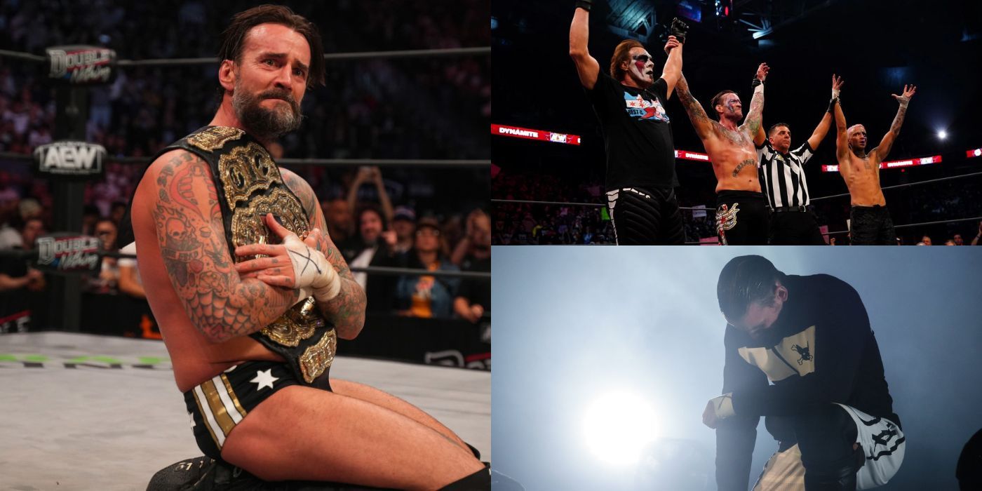 10 Best Moments Of CM Punk's Run With AEW