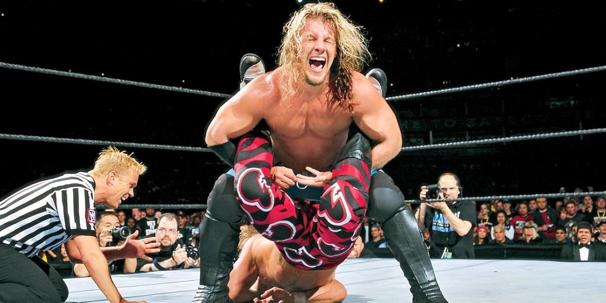 Chris Jericho v Shawn Michaels WrestleMania 19 Cropped