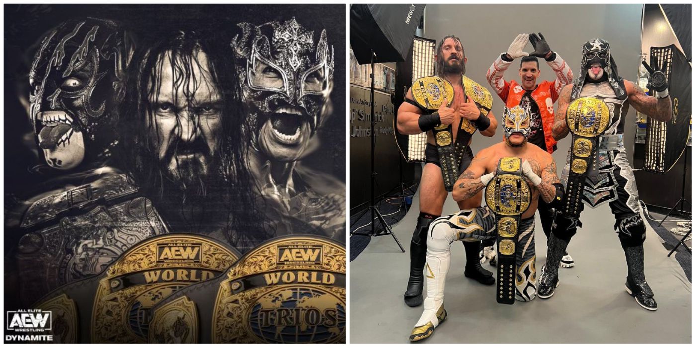 Death Triangle Win Vacated AEW Trios Titles On Dynamite