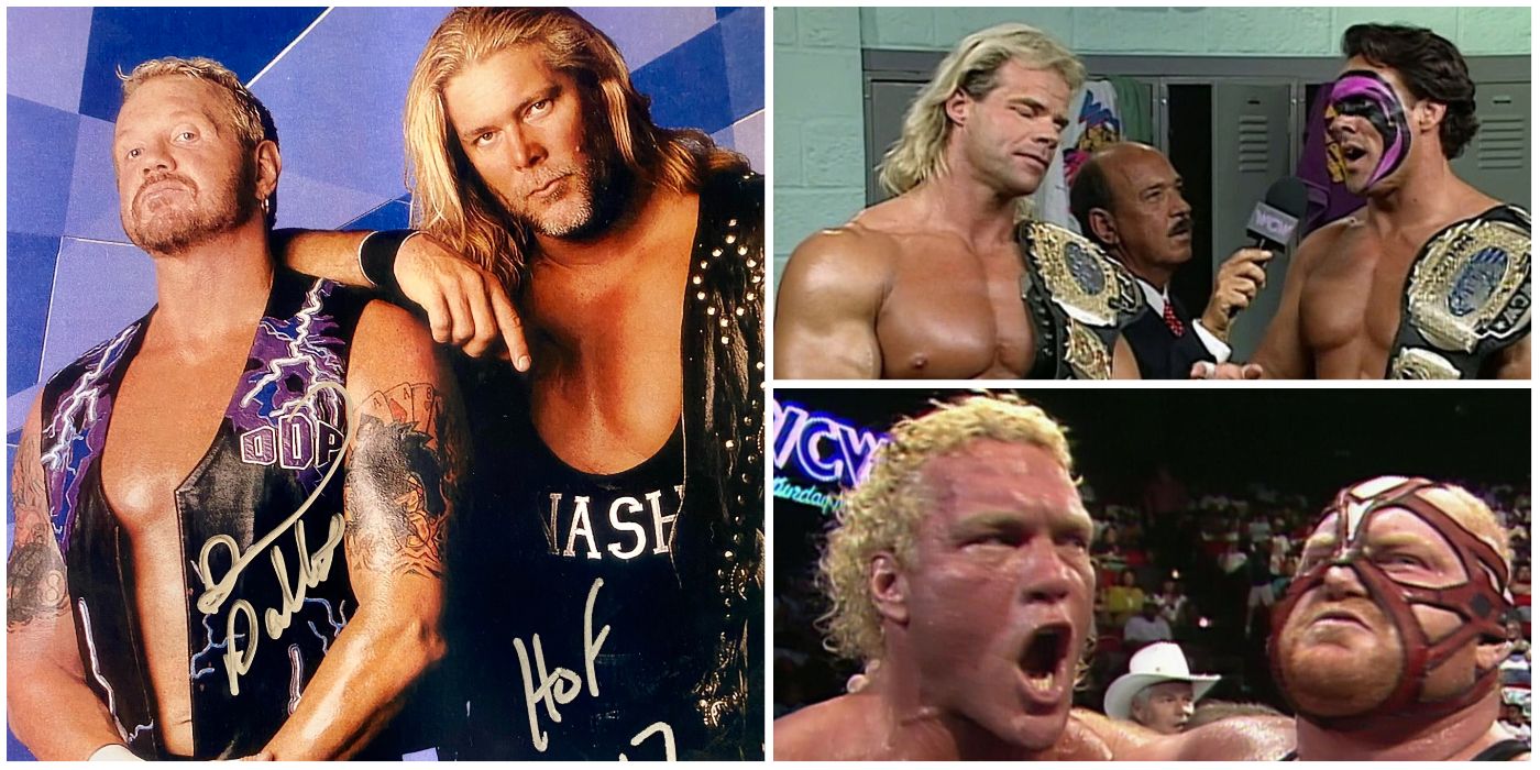 10 Tag Teams Formed By WCW Main Eventers, Ranked
