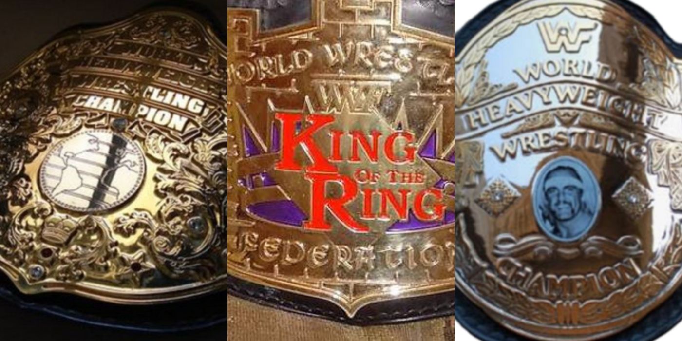 Unused title belts