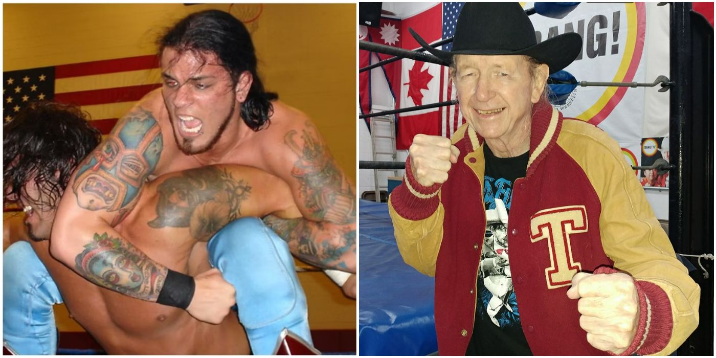 Corey Graves and Dory Funk Jr