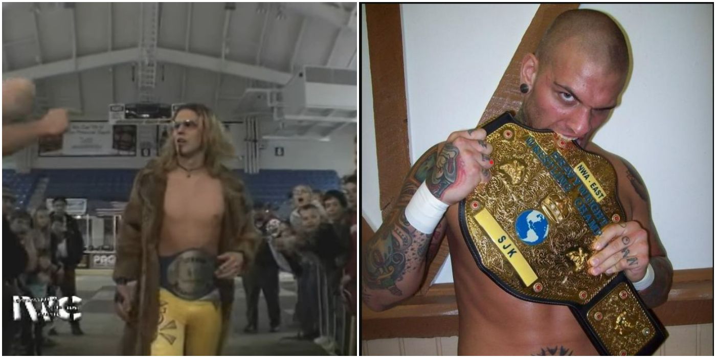 Corey Graves as IWC and NWA East Heavyweight Champion