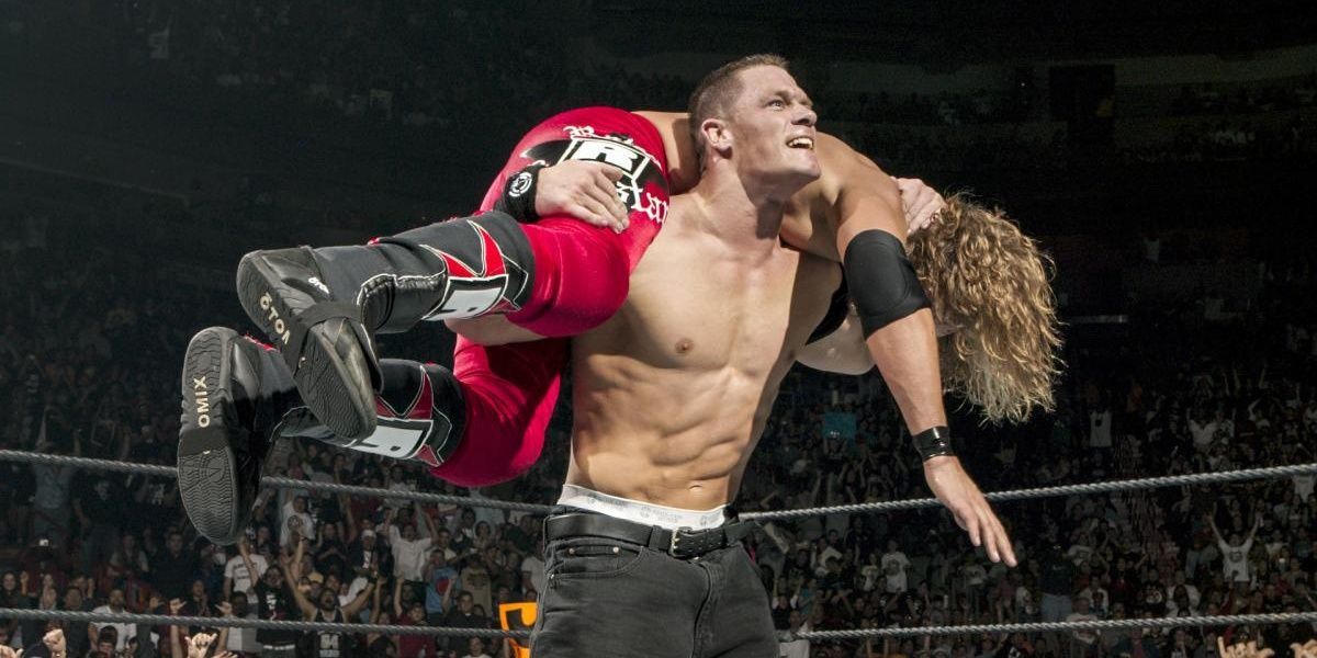 Edge v John Cena Royal Rumble 2006 Cropped
