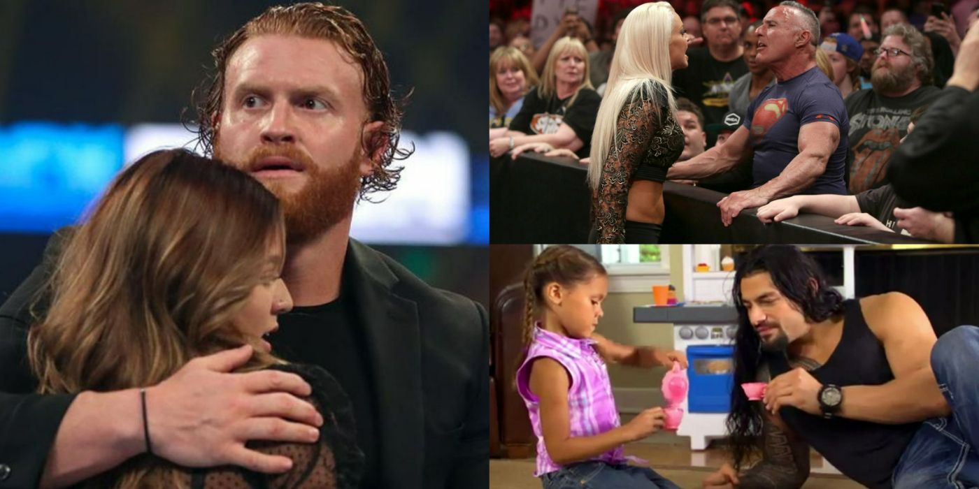 10 Bad WWE Storylines Involving Real Life Family Members